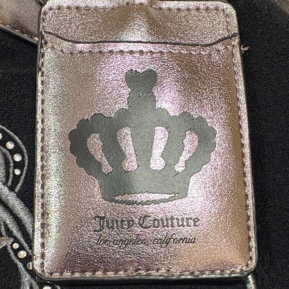 Juicy Couture Black and Metallic Shoulder Bag - Picture 7 of 7